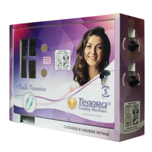 Máquina expendedora de toallas femeninas 2 resortes