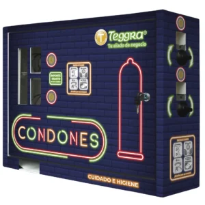 Máquina expendedora de condones modelo 2 resortes