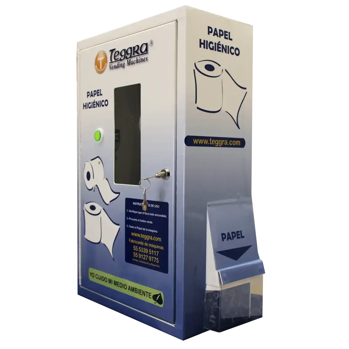 Dosificadora de papel higiénico modelo senior (DPS)