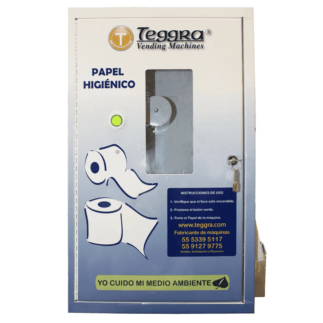 Dosificadora de papel higiénico modelo senior (DPS)