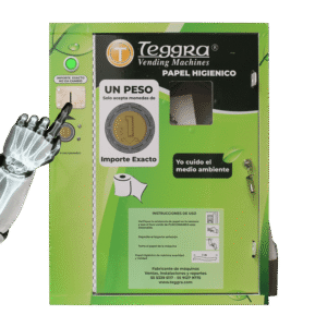 Máquina expendedora de papel higiénico modelo security plus