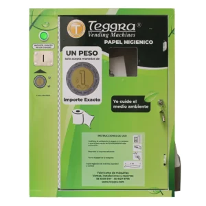 Máquina expendedora de papel higiénico modelo security plus