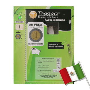 Máquina expendedora de papel higiénico modelo security plus