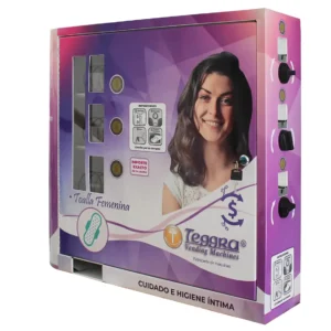 Máquina expendedora de toallas femeninas 3 resortes