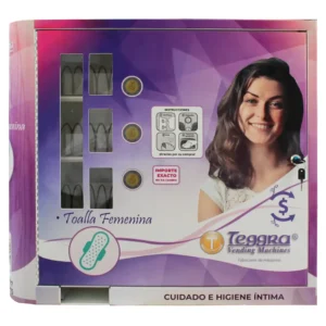 Máquina expendedora de toallas femeninas 3 resortes
