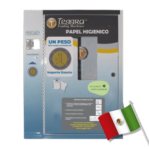 Máquina expendedora de papel higiénico modelo junior (VPJ)