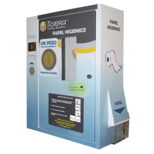 Máquina expendedora de papel higiénico modelo junior