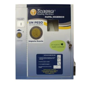 Máquina expendedora de papel higiénico modelo senior