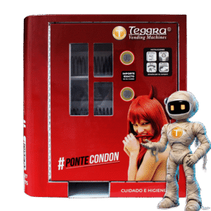 Máquina expendedora de condones modelo mini dos resortes (VCM2R)