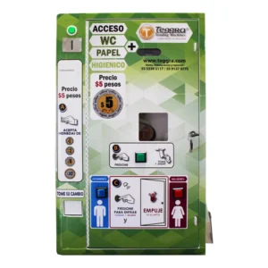 Máquina expendedora de papel y control de acceso 2 puertas Master