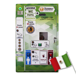 Máquina expendedora de papel y control de acceso 2 puertas Master