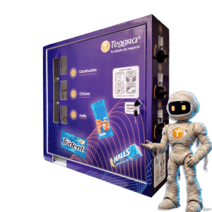 Máquina expendedora personalizada modelo tres resortes
