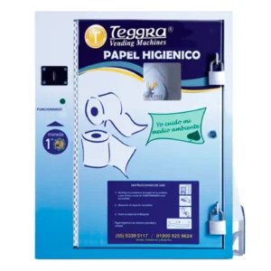 Máquina expendedora de papel higiénico modelo security