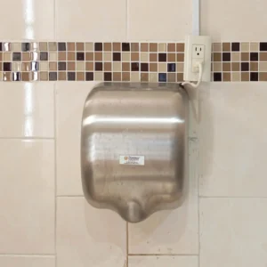 Secador de aire de acero satinado