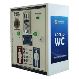 Máquina vending de control de acceso dos puerta básico