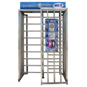 Torniquete bidireccional de flujo alto