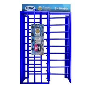 Torniquete bidireccional de flujo alto