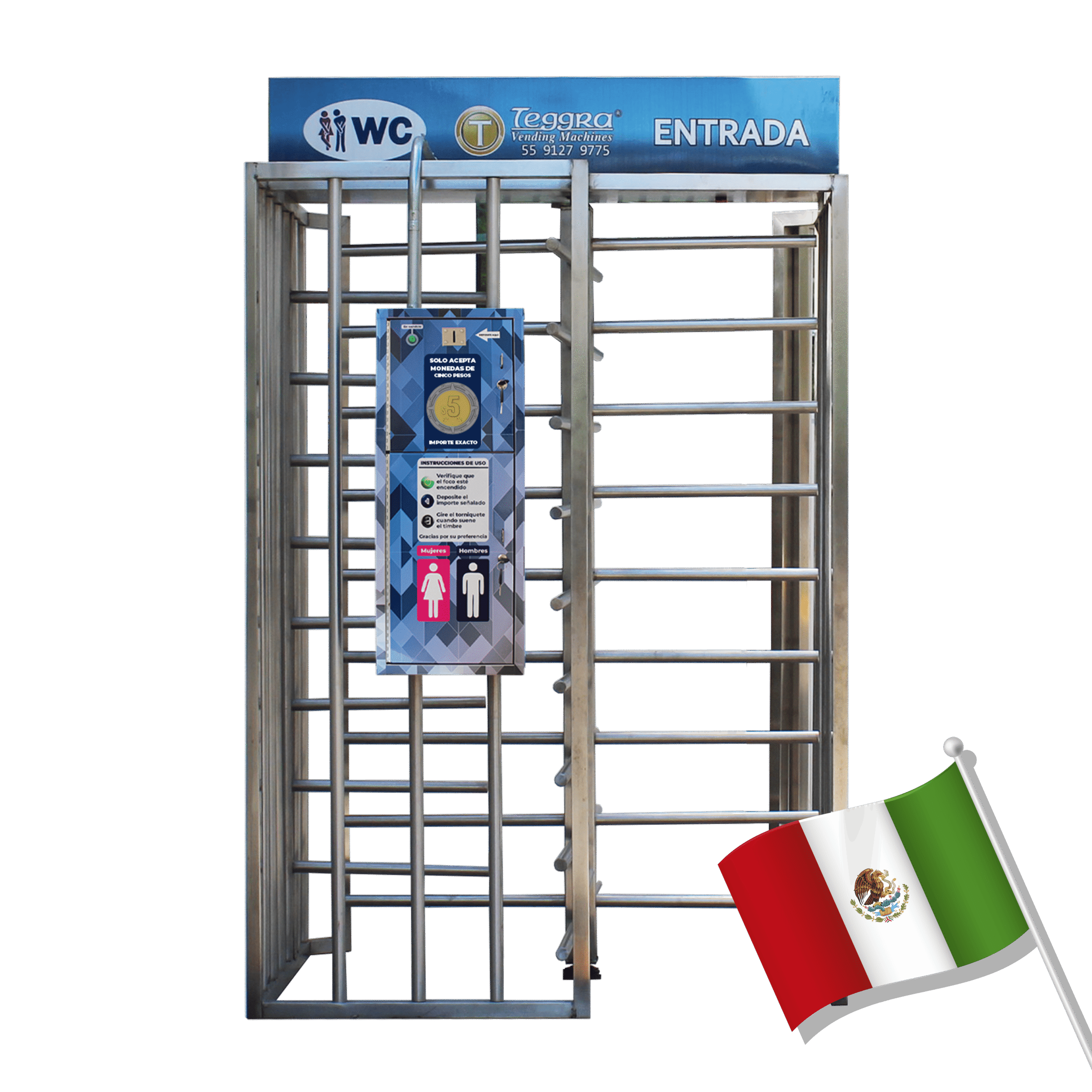 Torniquete bidireccional de flujo alto (TBI)