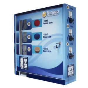 Máquina expendedora de tapas modelo tres resortes