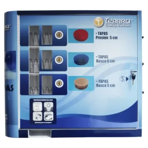 Máquina expendedora de tapas modelo tres resortes