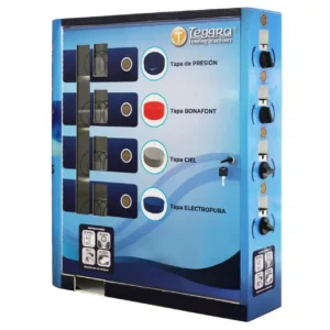 Máquina expendedora de tapas modelo cuatro resortes