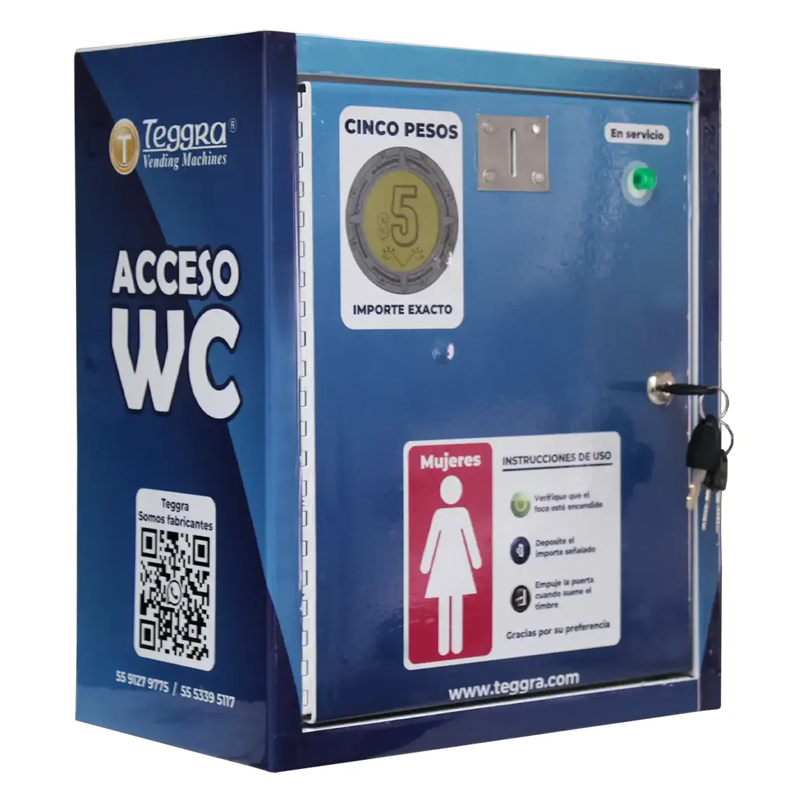 Máquina de control de acceso modelo senior 1 puerta