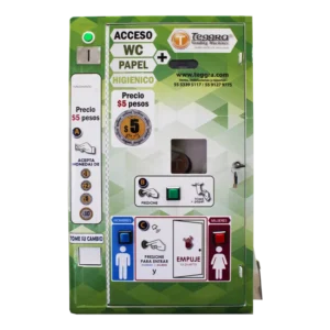 Máquina expendedora de papel y control de acceso 2 puertas Master