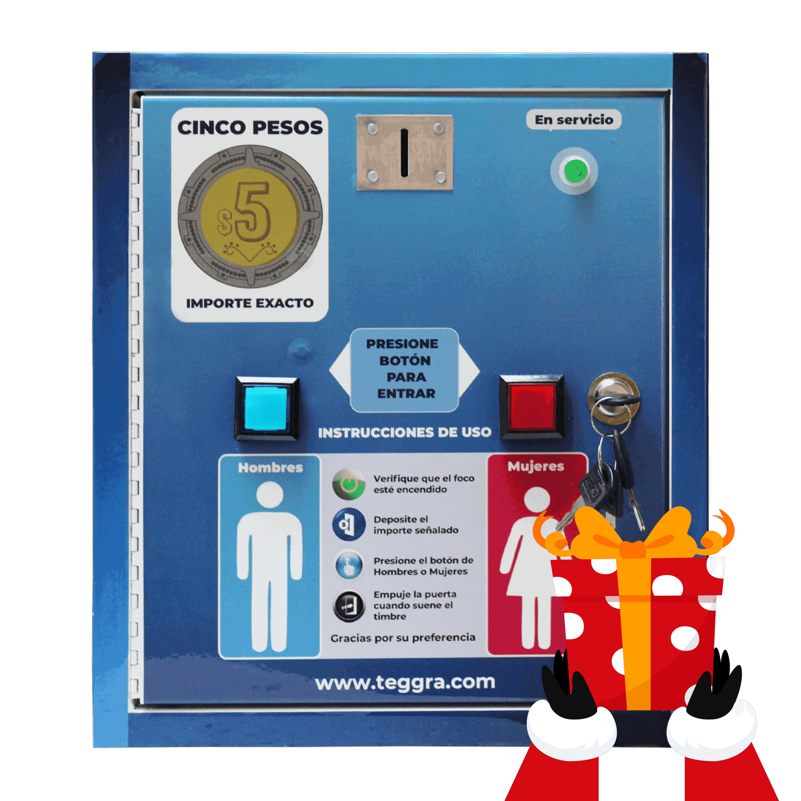 Máquina de control de acceso modelo senior 2 puertas (CA2P)