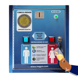 Máquina de control de acceso modelo senior 2 puertas (CA2P)