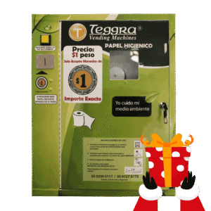 Máquina expendedora de papel modelo security plus para torniquete