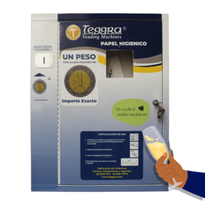 Máquina expendedora de papel higiénico modelo senior (VPS)