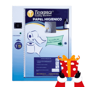 Máquina expendedora de papel higiénico modelo security