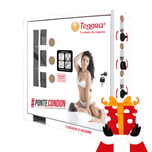 Máquina expendedora de condones modelo 3 resortes