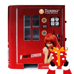 Máquina expendedora de condones modelo mini dos resortes (VCM2R)