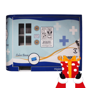 Máquina expendedora de cubrebocas modelo dos resortes