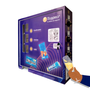 Máquina expendedora personalizada modelo tres resortes