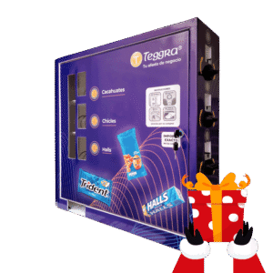 Máquina expendedora personalizada modelo tres resortes