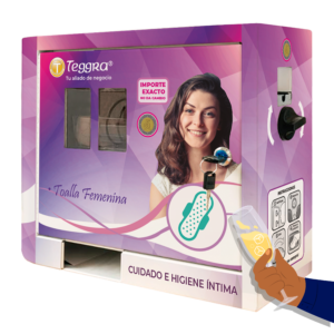 Máquina expendedora de toallas modelo 1 resorte (VT1R)