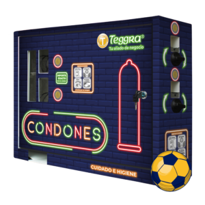 Máquina expendedora de condones modelo 2 resortes