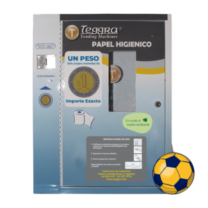 Máquina expendedora de papel higiénico modelo junior (VPJ)
