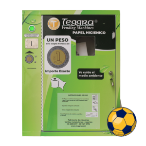 Máquina expendedora de papel higiénico modelo security plus