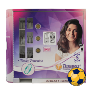 Máquina expendedora de toallas femeninas 3 resortes (VT3R)