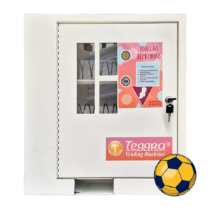 Máquina expendedora de toallas femeninas mini 2 resortes básica (VTM2RB)